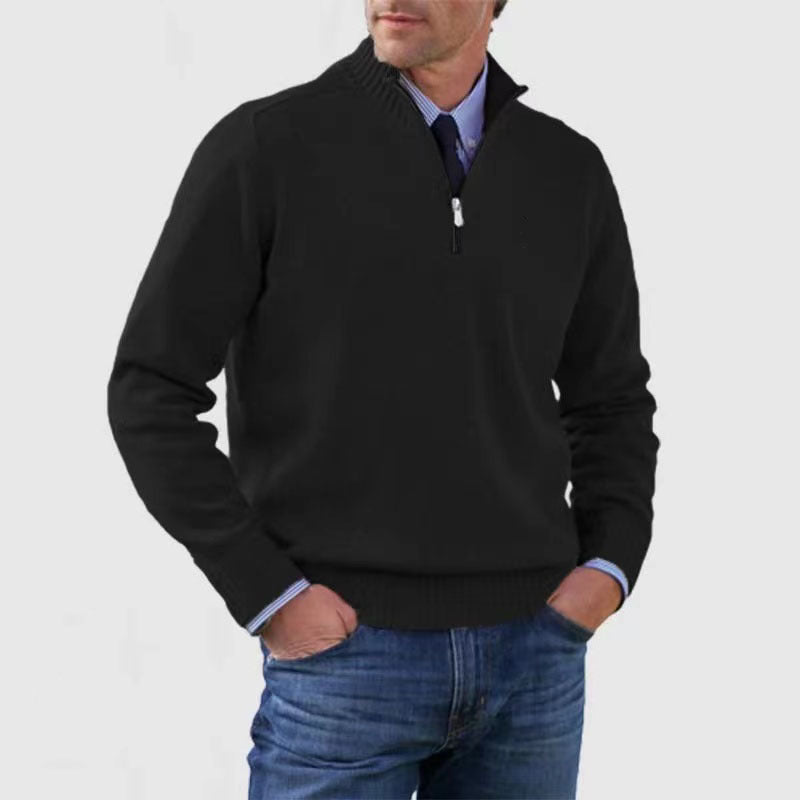 Men's Plus Size Knitwear Zipper