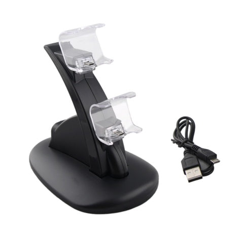 Dual USB Charge Dock Standable Playstation 4 PS4 controllers