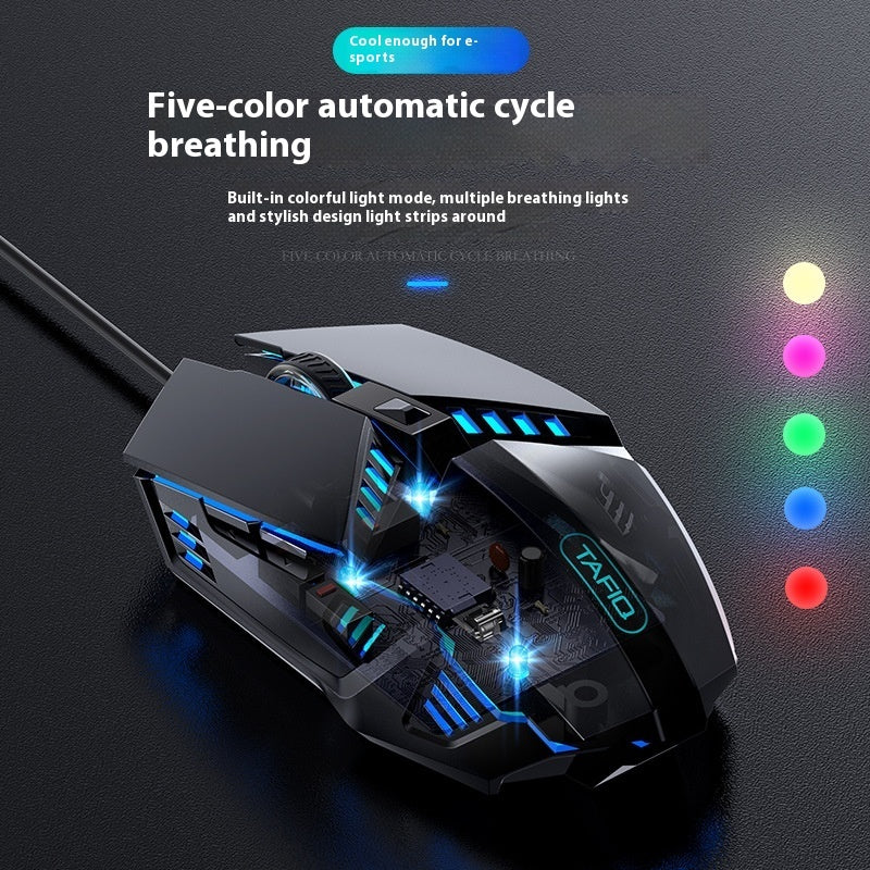 Gaming Mouse Luminous Wired E-sports Computer Accessories