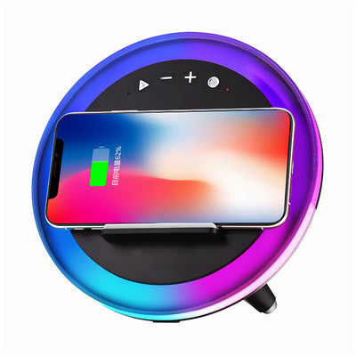 Multifunctional Lamp Mobile Phone Wireless Charger Bluetooth Speaker Small Night Lamp