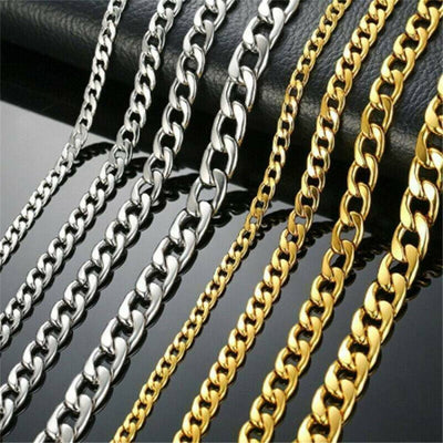 Stainless Steel Men's Cuban Chain